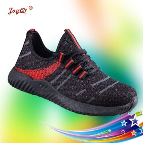 Men and women safety shoes with steel toe cap fashion work boots sneakers casual male shoes plus size 37-48 JOY-203