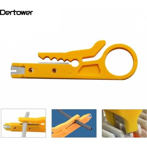 Mini Portable Wire Stripper Knife Crimper Pliers Crimping Tool Cable Stripping Wire Cutter Multi Tools Cut Line Pocket Multitool
