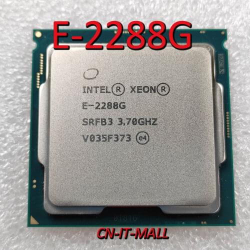 Pulled Xeon E-2288G CPU 3.7GHz 16MB 8 Core 16 Threads LGA1151 Processor