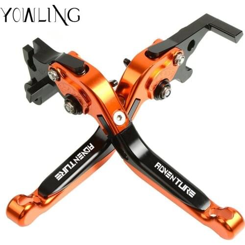 Motorcycle Clutch Brake Levers clutch lever Adustable brake lever FOR 2004-2006 950 Adventure 640 Adventure brake and clutch