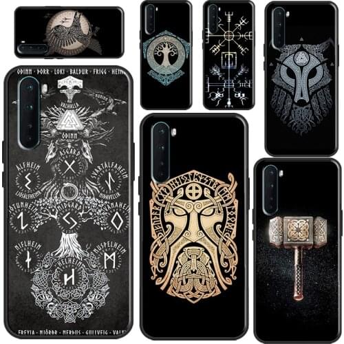 Norse Mythology Viking Case For Realme X50 Pro C3 XT X7 7 6 OnePlus 8 Pro Nord 7T For OPPO Find X2 Pro Reno4