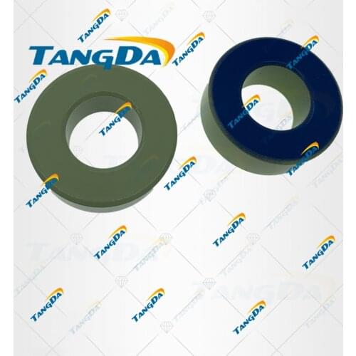 TANGDA Iron powder cores T184-52 OD*ID*HT 47*24*18 mm 159nH/N2 75ue Iron dust core Ferrite Toroid Core toroidal T184 52 T