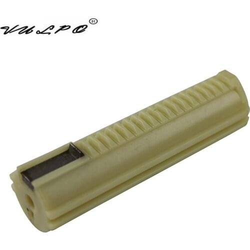 VULPO Nylon Single Steel Tooth 19 Teeth Piston for Airsoft AEG R85 SR25 Gearbox