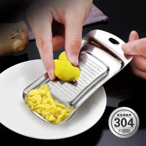 Japanese style 304 stainless steel ginger grinder household manual potato grinder grinder ginger rubbing ginger kitchen gadgets