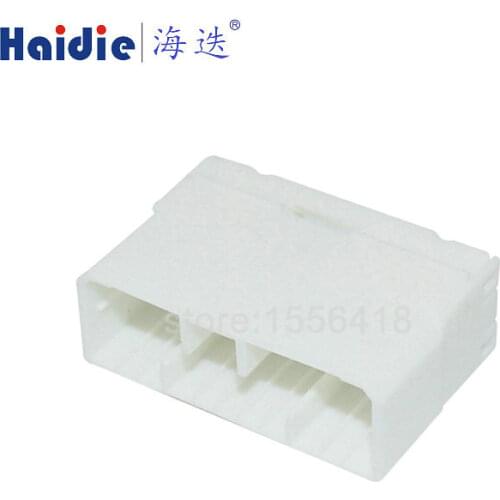 2sets tyco auto 20pin plastic electric cable plug automotive wiring harness connector with pins 174936-1