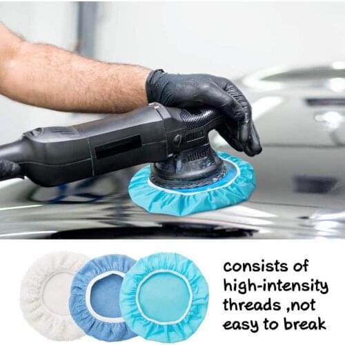 20 Pieces Suitable For 5-6 Inch Car Polishing Machine Hood Microfiber Polishing Pad Engine Hood Car Wash And Maintenance