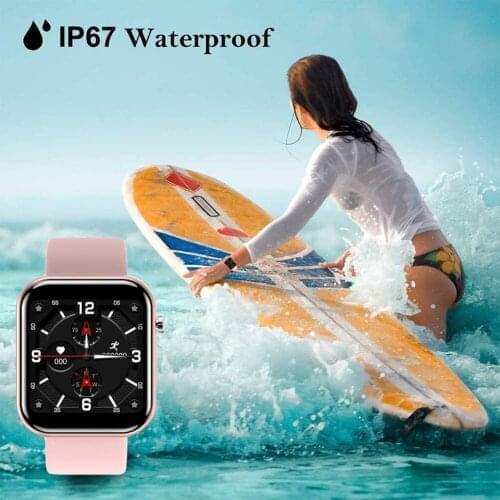 4.0 Smart Watch Square Bluetooth-compatible Vibration Reminder Running Fitness Bracelet Fashionable Dial Wristwatch Present