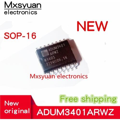 5pcs~50pcs/lot ADUM3401 ADUM3401ARWZ ADUM3401ARW SOP16 New original In stock