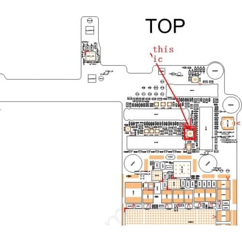 5pcs/lot for iphone 6s& 6s plus U4100 ic chip