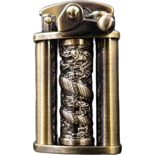 CHIEF Metal Dragon Gasoline Lighter Smoking lighter Git