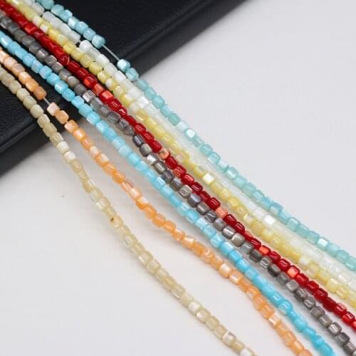 Natural shell beaded shape exquisite shell loose spacer beads for jewelry making DIY necklace bracelet earrings accessories