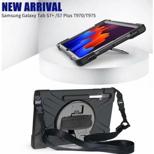360 Rotation Case for Samsung Galaxy Tab S7 11 SM-T870 T875 Tablet Cover For Samsung Galaxy Tab S7 Plus 12.4 2020 T970 T975 Skin