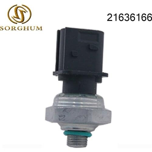 Fuel Rail Fuel Pressure Sensor for VOLVO OEM 52CP57-01 10R-032268 21636166 52CP5701 10R032268