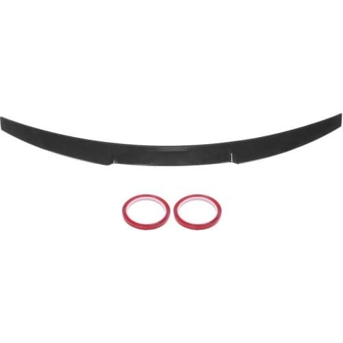 Glossy Black for M4 Style High Kick Trunk Lid Spoiler Wing Fit for Mazda 3 4-Door Sedan 2019 Auto accessories