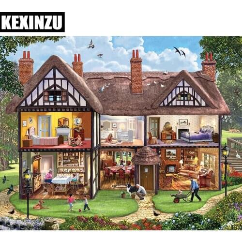 KEXINZU Full Square drill 5D DIY Diamond embroidery,farm,Diamond Painting Cross Stitch Rhinestone Mosaic decoration BJ