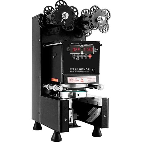 Commercial Automatic Cup Sealer Milk Tea Sealing Machine Equipment Juice Sealer beverage Plastic Cup Sealing Machine