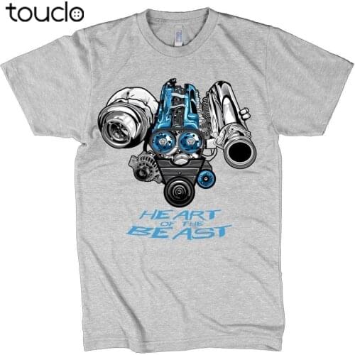 2019 Hot Sale Summer 2JZ Japan Car T-Shirt 2JZ Engine Shirt Turbo Tuning JDM High Quality 100% Cotton for Man Shirts