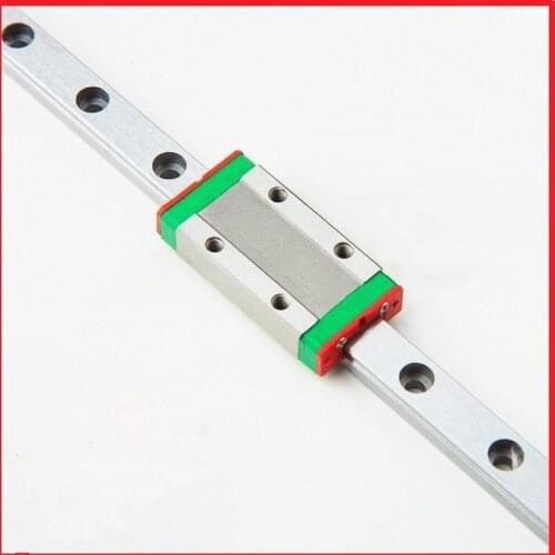 MGN12C Block Linear Rail Durable Bearing Steel Material Long Service Life 12mm Woodworking Machinery Parts Home Tools
