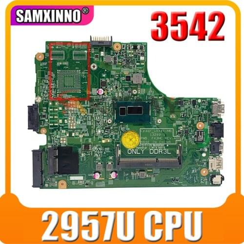Akemy For DELL 3542 Laptop Motherboard Intel Celeron 2957U CPU 1.4Ghz CPU HRG70 0HRG70 CN-0HRG70 100% Tested
