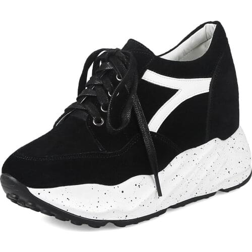 The new 2018 spring joker frosted leather sports leisure wind single shoes leisure with students 18329