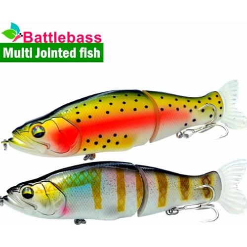 BATTLEBASS 2021 1PC New Wobbler Magallon 135mm 28g Hard Minnow Bait Artificial Bait Swim Bait Fishing Lure Multi Jointed Lure