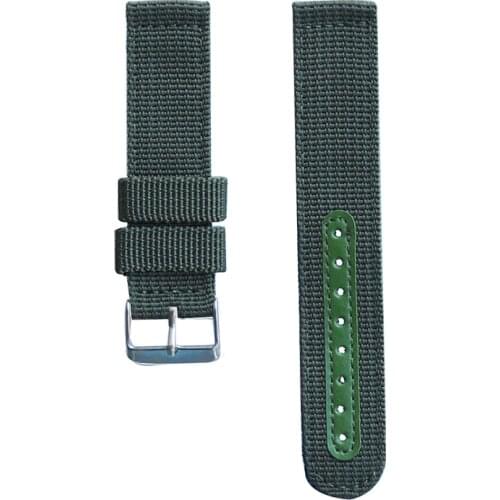 Watch Strap Military Army Nylon waterproof Wrist Watch Band 20mm Replacement Strap
