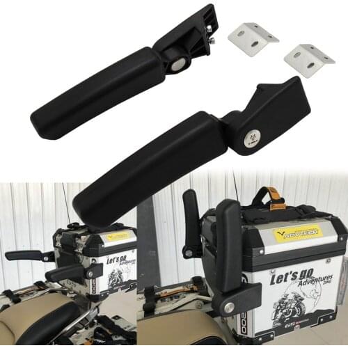 Drilling Required For BMW R1200GS LC Adventure Aluminum Rear Box Passenger Armrest G310 GS F800GS ADV Tail Box MT-09 Tracer 2018