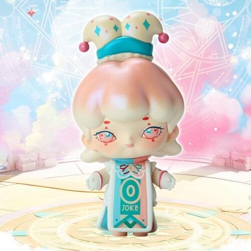 ZURA Blind Box Toys Cute Taro Card World Figure Anime Action Random Surprise PVC Model Birthday Gift Decor 8 Pcs/Set