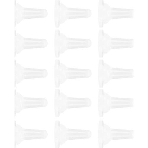 15pcs Pet Cat Dog Feeding Bottle Nipple Silicone Nipple Puppy Cat Kitten Dog Feeding Bottle Nipple