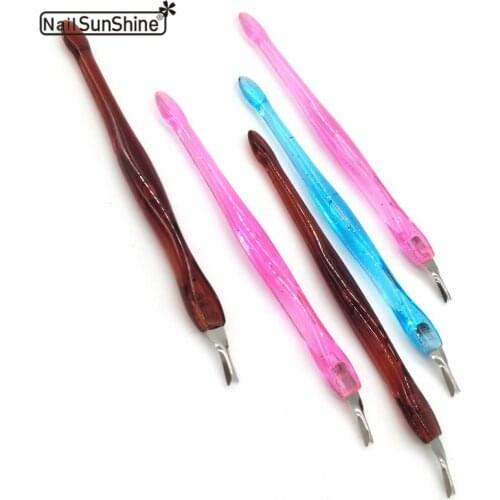 40pcs Stainless Steel Cuticle Pusher Dead Skin Fork Nipper Trimmer Cuticle Remover Nail Care Ongle Materiel Nail Art Manicure