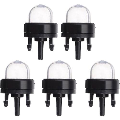 5pcs Petrol Snap in Primer Bulb Fuel Pump Bulbs for Chainsaws Blowers Trimmer Chainsaw Carburetor