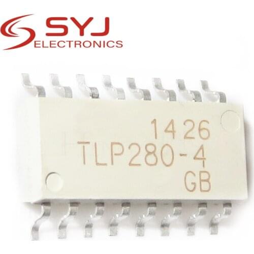5pcs/lot TLP281-4GB TLP281-4 TLP281 TLP280-4GB TLP280-4 TLP280 SOP-16 In Stock