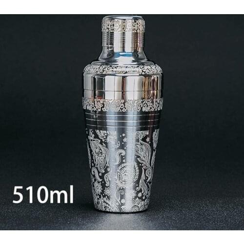 510ml Bar Cocktail Shaker Bar Shaker Cobbler Shaker Cocktail Bar Tool