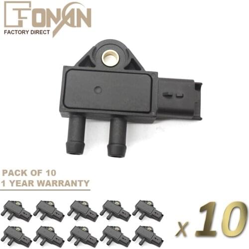 DPF EXHAUST DIFFERENTIAL PRESSURE SENSOR FOR CITROEN PEUGEOT FIAT MINI 1.4 1.6 2.0 2.2 2.7 3.0 HDI 9662143180 1618Z9 1618LP