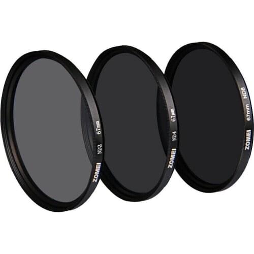 37/49/52/55/58/67/72/77/82mm Neutral Density ND 2 4 8 Lens Filter for Canon Sony