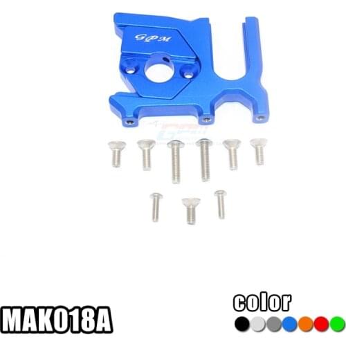 GPM ALUMINUM CENTER DIFFERENTIAL REAR+MOTOR MOUNT For 1/7 4WD ARRMA INFRACTION 6S BLX ALL-ROAD STREET BASH-ARA109001 RC Upgrade