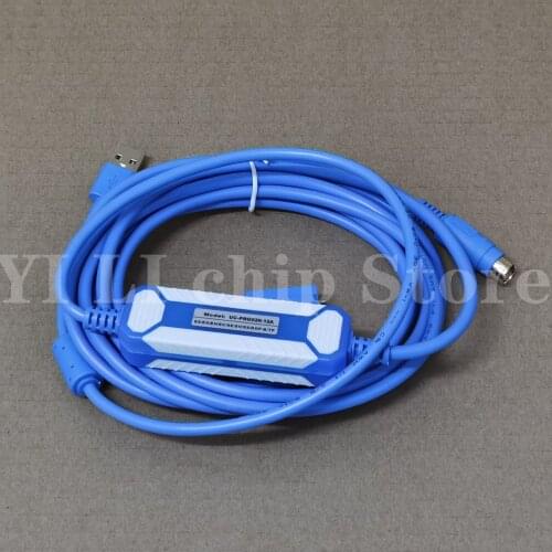 Used for Delta DVP PLC programming cable IFD6601 touch screen man-machine communication line UC-PRG020-12A
