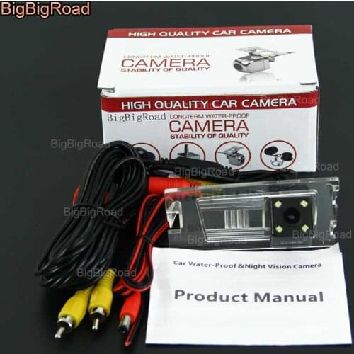 BigBigRoad For Jeep Liberty Compass Grand Cherokee Car Rear View Reverse Backup Camera HD CCD Night Vision parking camera