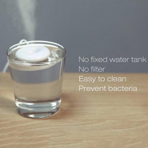 Mini Portable Donuts Negative Ion Humidifier USB Air Humidifier Purifier Aroma Diffuser Steam For Home