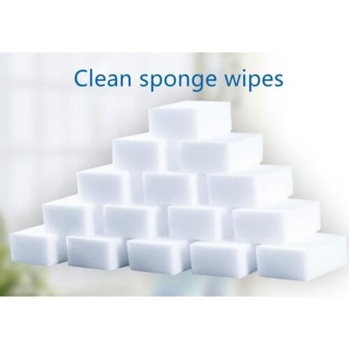 20 Pcs/lot MagicSponge Multi-functional Cleaning Eraser Melamine Sponge For Kitchen Bathroom Cleaning Accessories 100*60*20mm