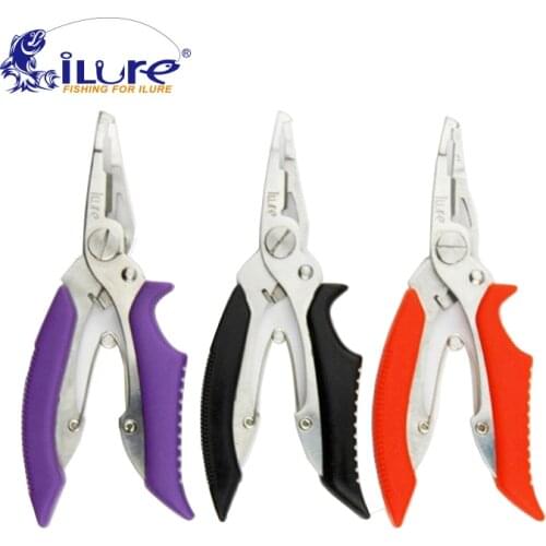 ILure Multifunction Stainless Steel Fishing Tool 12cm For Fishing Line Cutter Carp Pliers Fishing Hook Decoupling Fishing Tackle
