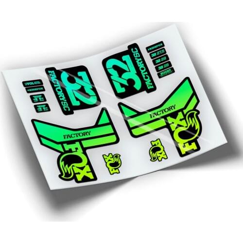 STICKERS FORK BICYCLE FOX 32 FACTORY SC WP304