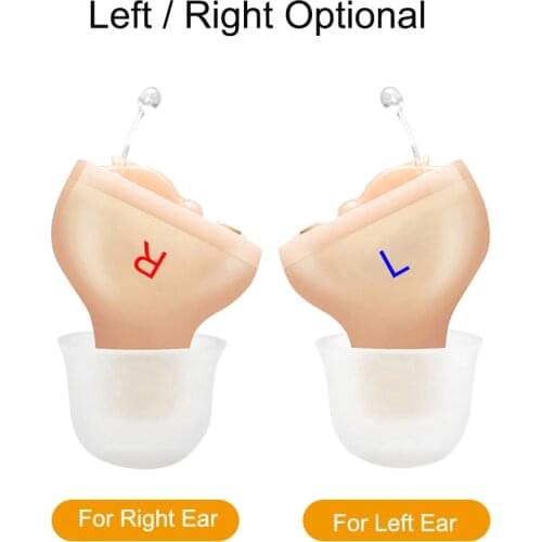 Invisible Hearing Aid Ear Hearing Device CIC Hearing Aid Mini Sound Amplifier Hearing Aids Hearing Amplifier for The Elderly