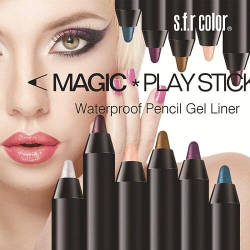 S.f.r Color Pearlescent Pen Highlight Bar 12 Color Pearlescent Eye Shadow Pen Sleeper Pen Waterproof