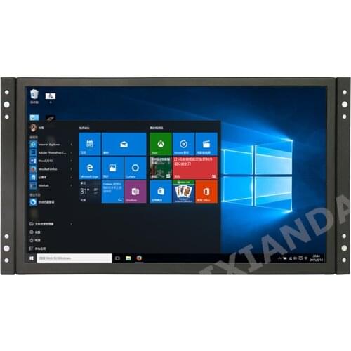 Open Frame Industrial Monitor 11.6 Inch 1920*1080 High Resolution Elevator Display Monitor With VGA/HDMI Interface Speakers