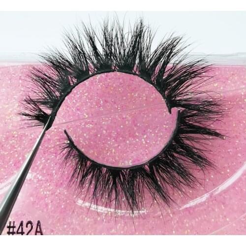 SHIDISHANGPIN 1 pair lash makeup 3D mink lashes natural mink eyelashes faux lashes fluffy dramatic false eyelashes maquiagem 42A