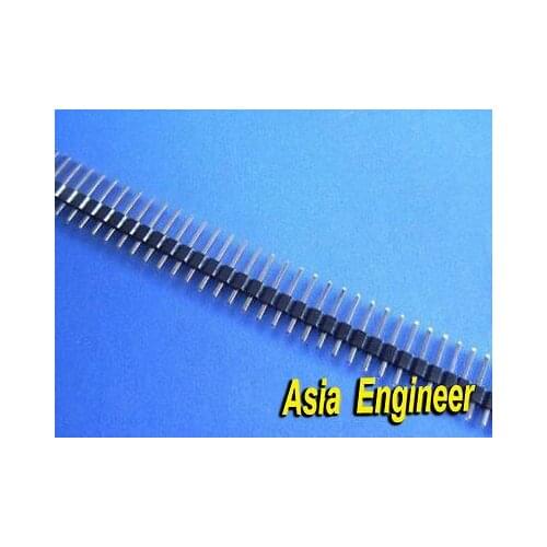 20 pcs 40 Pin 2.54 mm Single Row Pin Header Strip PC