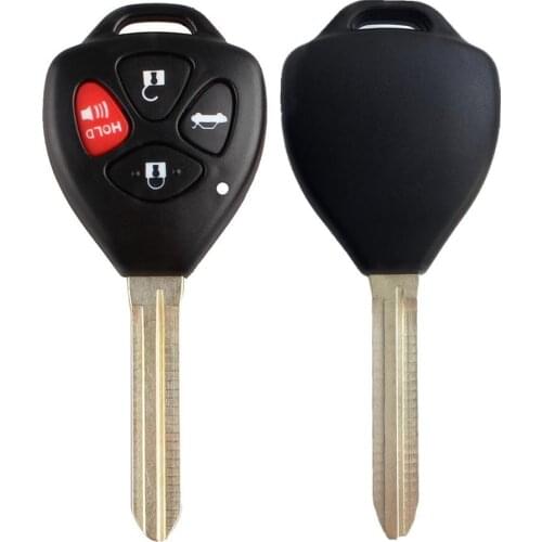 Replacement for 2007-2010 Toyota Camry Sedan Remote Car Key Fob Shell Case Cover