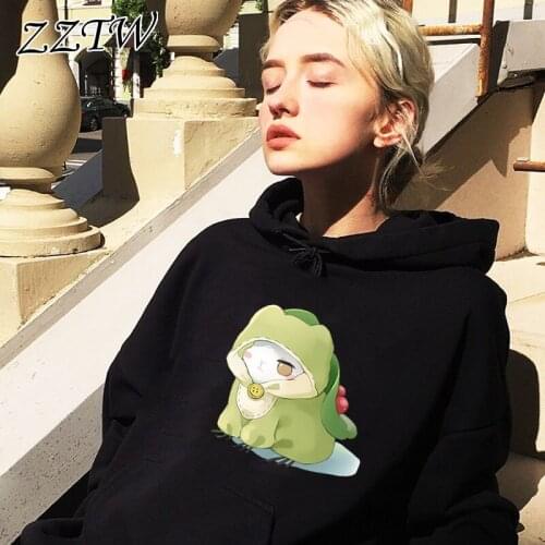 Anime Hoodie Women Mo Dao Zu Shi Printed Lan Wang Ji Cartoon Rabbit Kawaii Aesthetic Clothes Student Oversized Sweatshirt Female