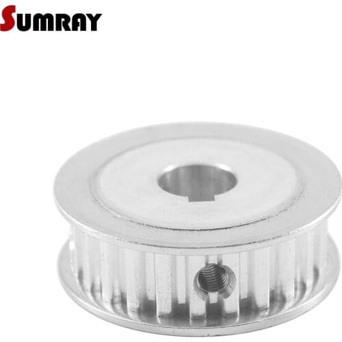 SUMRAY XL Keyway 25T Timing Pulley 8/10/12/14/15/16/17/18/19/20mm bore keyway diameter 3/4/5/6mm 11mm width Gear Belt Pulley